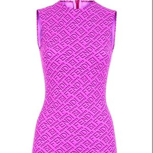 Fendi X Skims one piece body mid thigh suit